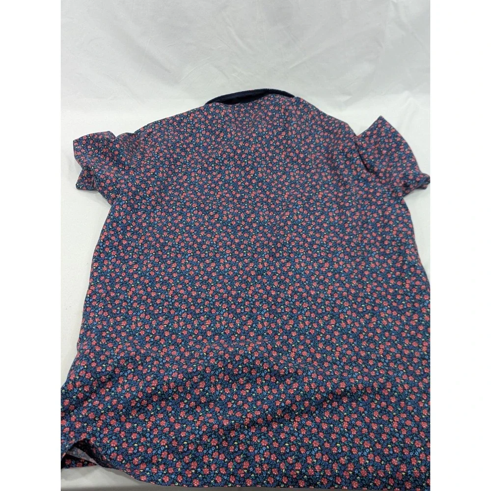 Polo Golf Ralph Lauren Floral Shirt Mens  Casual Preppy Oklahoma City Golf Large